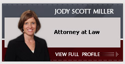 Jody Scott Miller Attorney at Law - View Full Profile