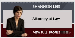 Shannon Leis Attorney at Law - View Full Profile